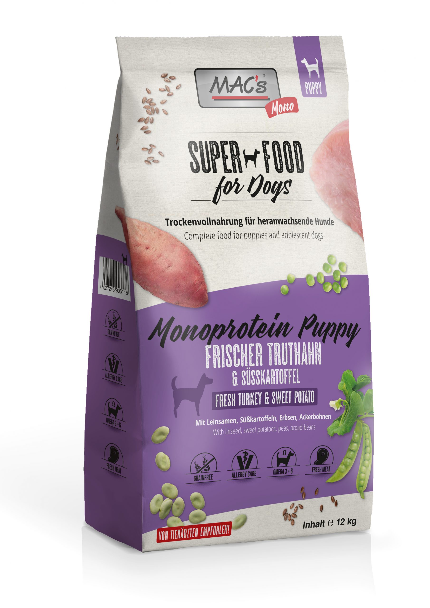 MAC's DOG Mono Puppy 12 kg