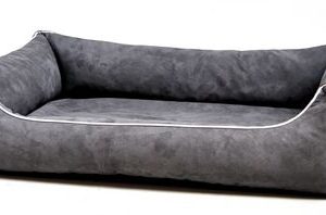 Lebon Hundebett Lea - Grau - 100 x 75cm