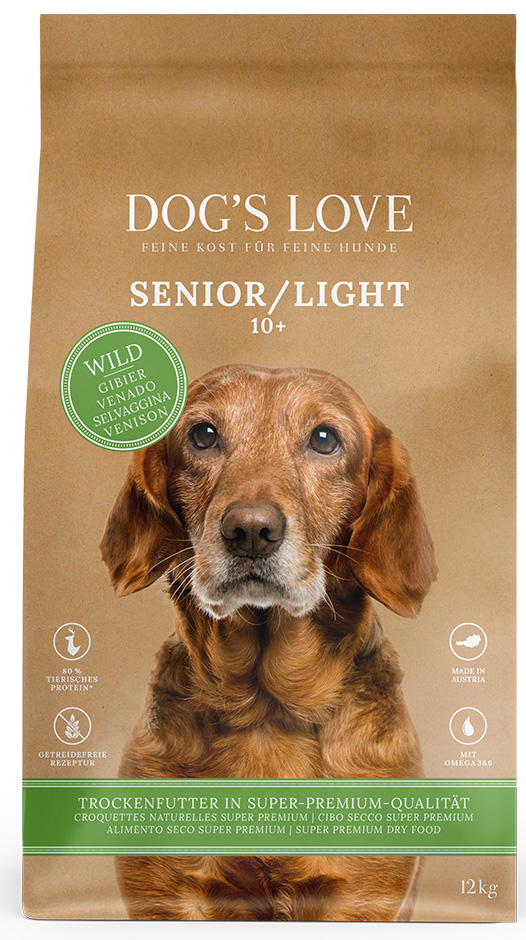 DOGSLOVE Senior Wild 12kg